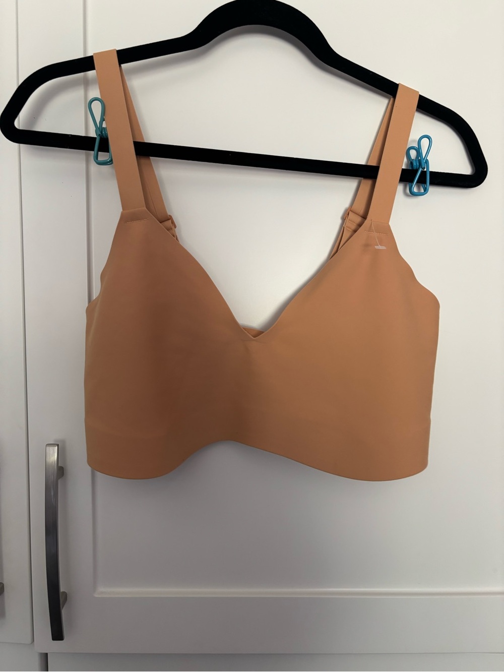 Lightweight Nude Toned V-Neck Bralette